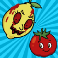 可怕的水果柠檬和西红柿游戏