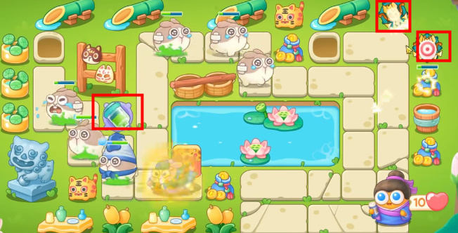 保卫萝卜4夏日垂钓19关攻略 夏日垂钓第19关图文通关流程