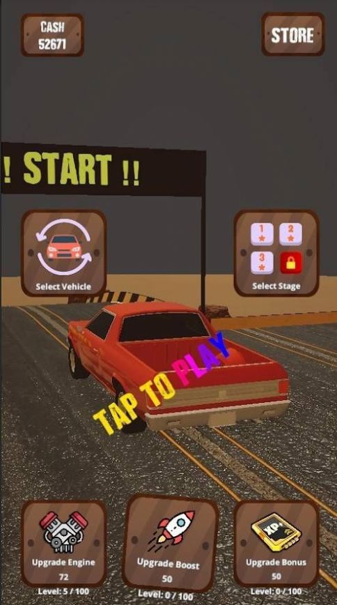 汽车速度碰撞游戏官方版截图1: