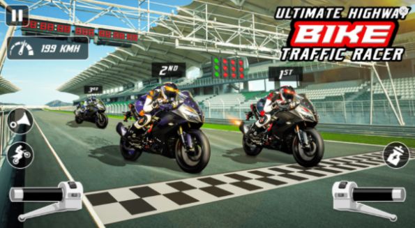 摩托车骑手模拟器3d游戏中文版截图1: