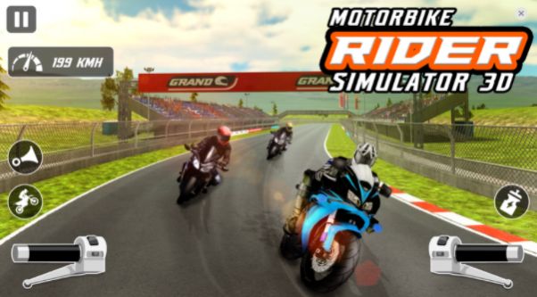 摩托车骑手模拟器3d游戏中文版截图3: