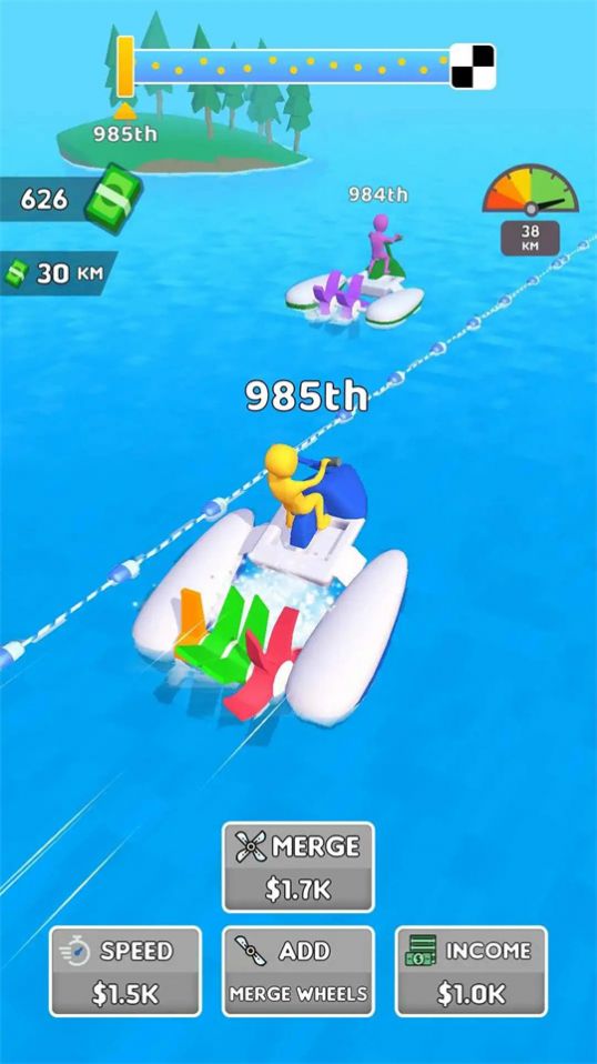 水上竞速ASMR游戏手机版图2:
