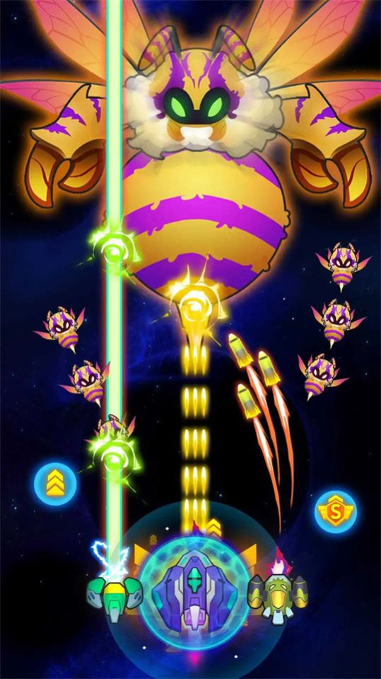昆虫入侵者太空射手游戏安卓版图片1