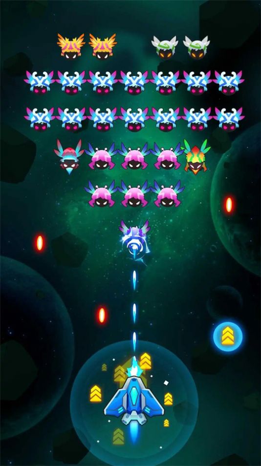 昆虫入侵者太空射手游戏安卓版图2: