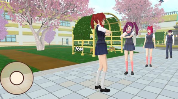 樱花学院青春模拟游戏安卓手机版图1: