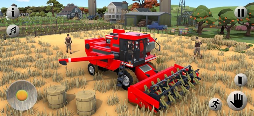 农业模拟器收获游戏安卓版图片1