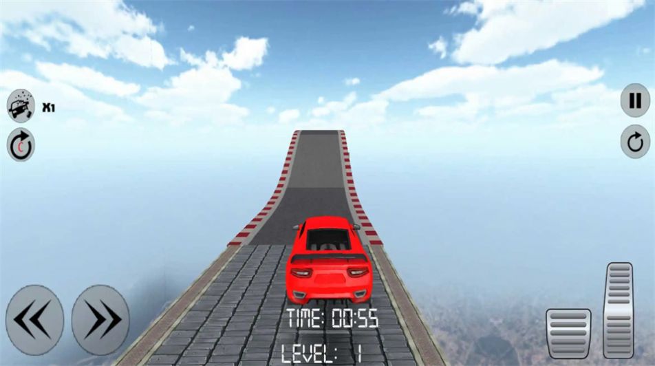 不可能的坡道特技汽车游戏官方版图2:
