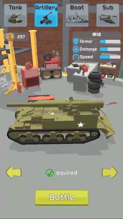 火炮坦克攻击游戏安卓版图片1