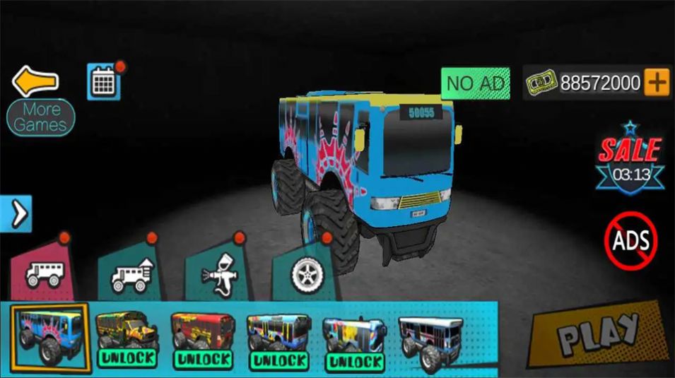 怪物巴士4x4赛车游戏手机版图3:
