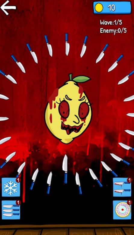 Scary Fruit Lemon and Tomato游戏中文手机版图2: