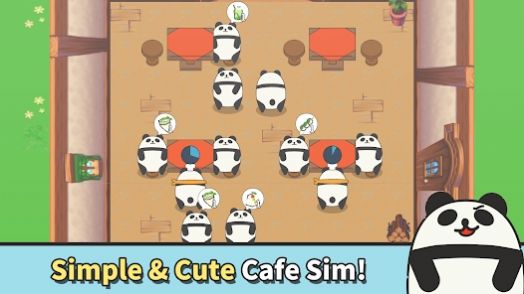 腹黑熊猫的放置咖啡厅游戏官方版图片1