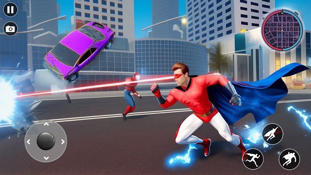 超级英雄飞行救援城市游戏官方版图1: