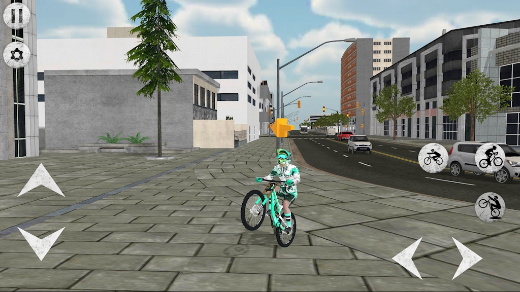 城市自行车模拟器游戏官方版截图3: