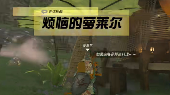 塞尔达传说王国之泪烦恼的剪莱尔任务攻略 烦恼的剪莱尔迷你挑战通关详解