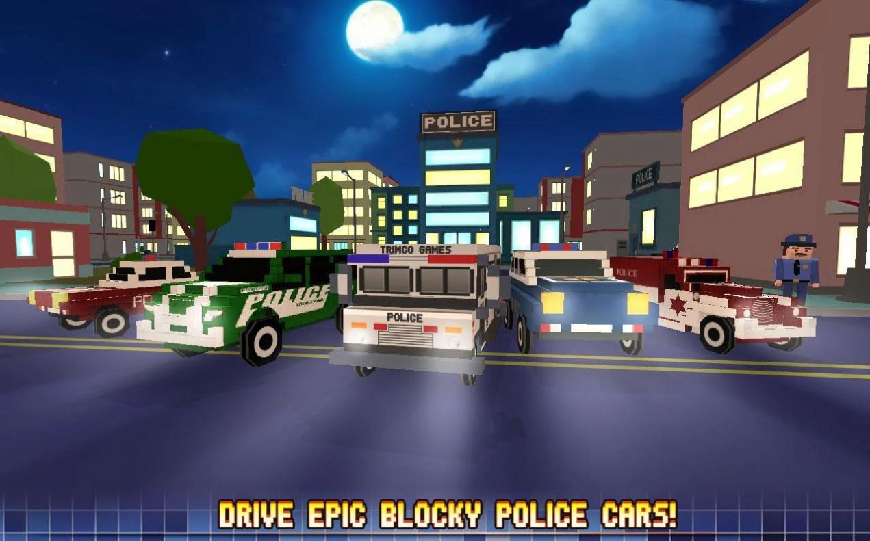 块状城市终极警察游戏手机正式版图1: