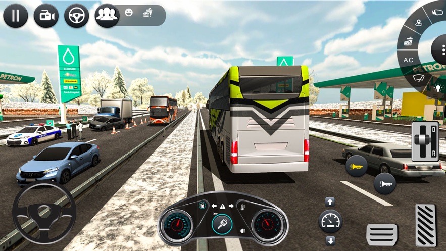 Bus Driving Simulator 2023游戏中文安卓版图4: