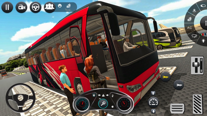 Bus Driving Simulator 2023游戏中文安卓版图2: