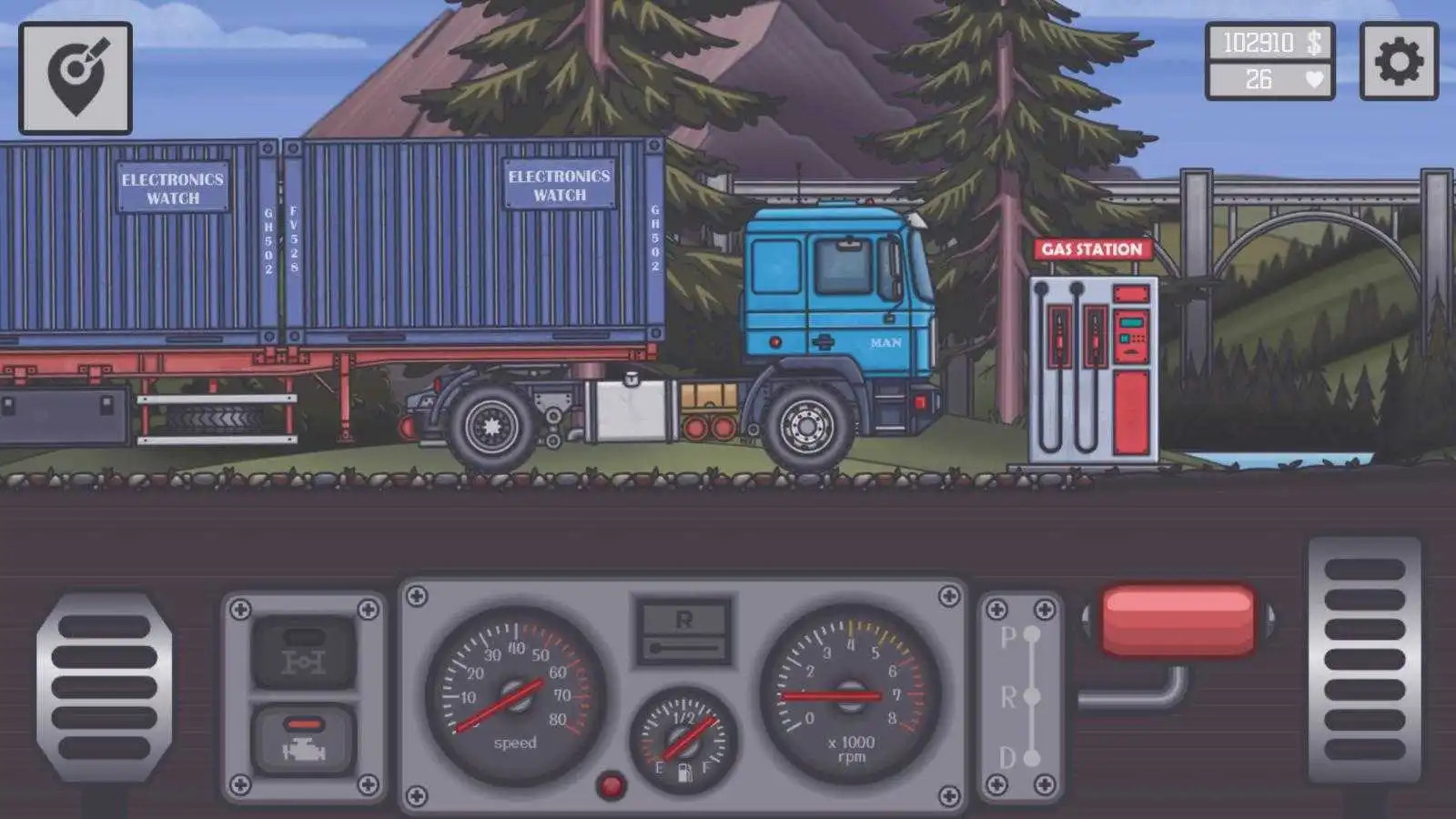 长途卡车驾驶员游戏官方手机版截图2: