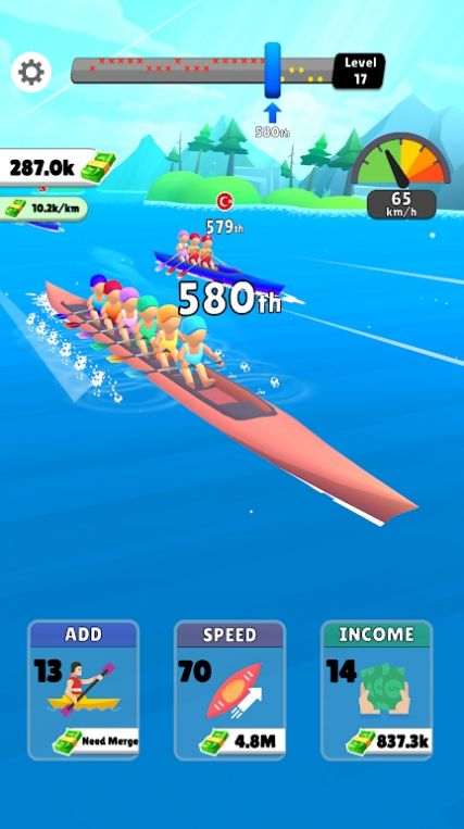 划船竞赛ASMR游戏官方版图2:
