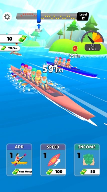 划船竞赛ASMR游戏官方版图1: