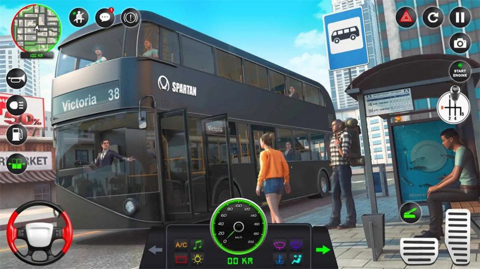 城市长途汽车模拟器3D下载安装中文手机版图3: