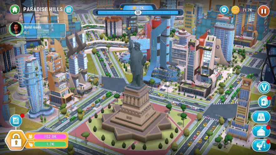 城市景观建造者游戏中文安卓版（Cityscapes Sim Builder）图1: