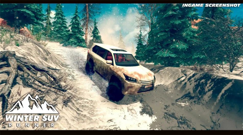冬季SUV山地越野游戏手机版图片1