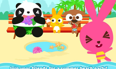 泡泡兔夏日海滩小游戏官方版图3: