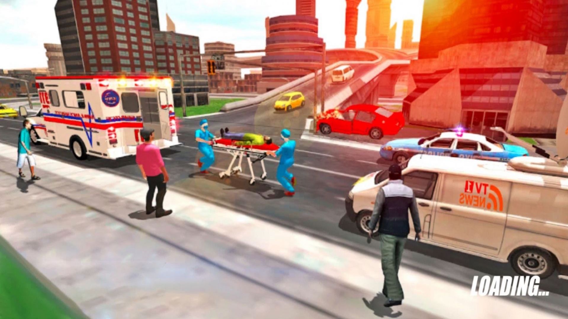 救护车急救模拟器游戏手机版下载安装图1: