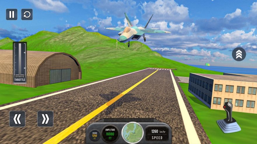 真正的飞机飞行员飞行模拟游戏中文手机版图1: