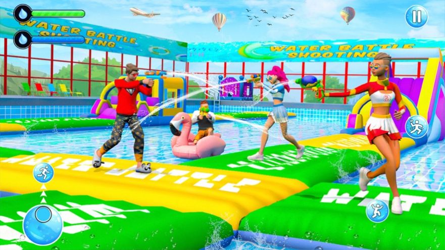 水上乐园玩具枪战3D游戏安卓版2023截图1: