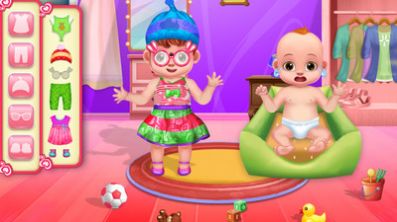 芭比新生宝宝模拟游戏手机版下载安装图2: