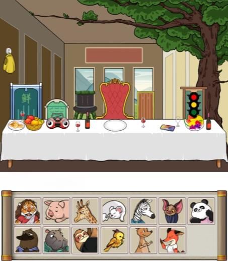 汉字找茬王让动物坐好攻略 动物聚餐让动物坐好通关详解