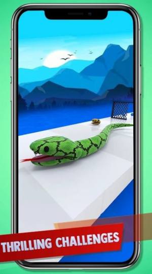 疯狂的蛇冲刺游戏安卓版图片1