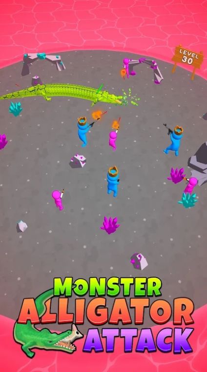 鳄鱼怪物攻击跑游戏安卓版图3: