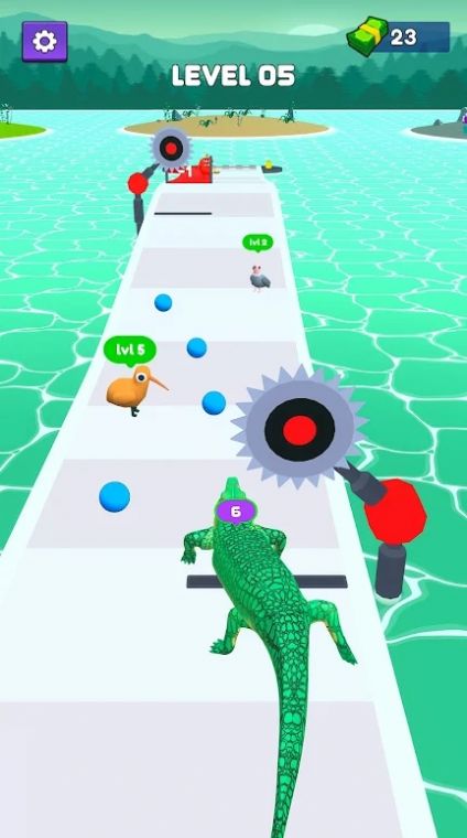 鳄鱼怪物攻击跑游戏安卓版图4: