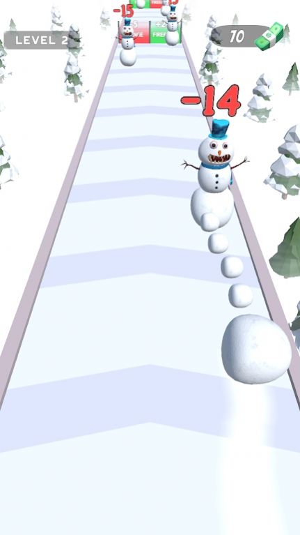 收集雪球跑游戏安卓版图片1
