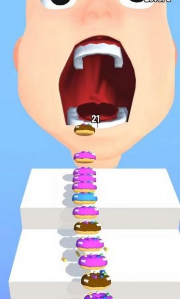 甜甜圈弹跳楼梯游戏安卓版图3: