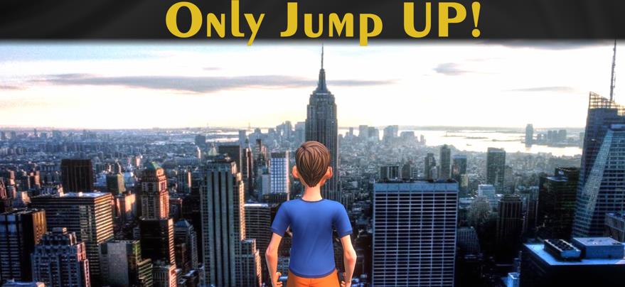 Only Up别摔倒游戏中文最新版（Only Jump Up）图3: