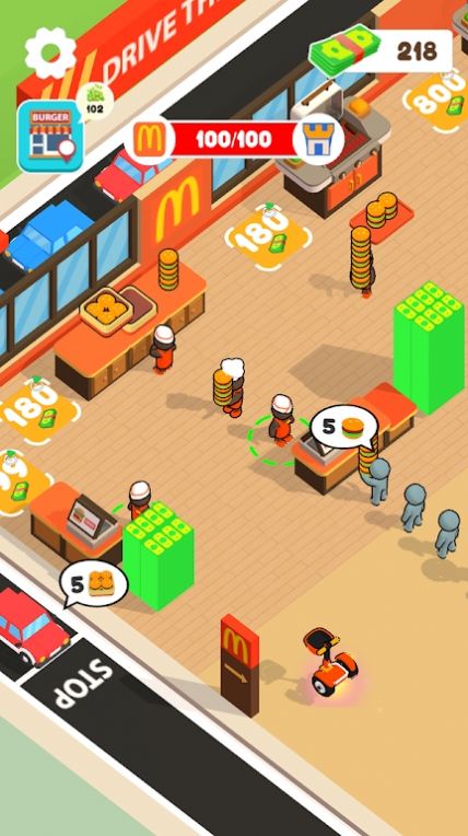 放置汉堡店大亨游戏官方版图1: