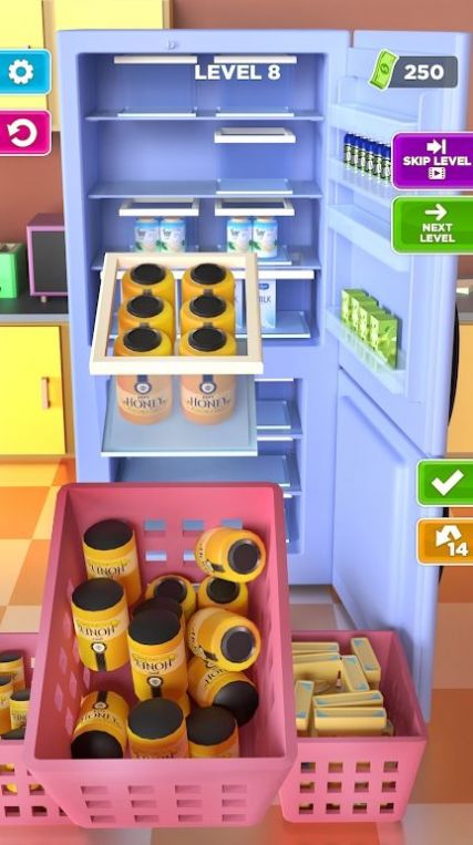 冰箱收纳3D游戏官方版图3: