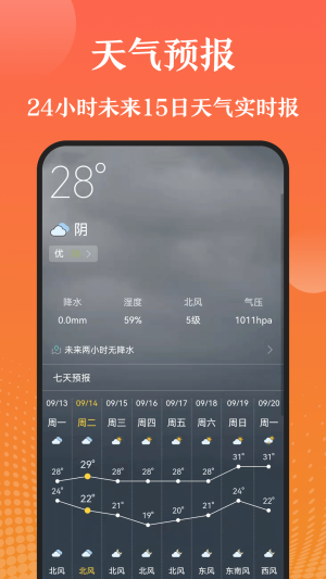 手机天气湿度计app图2