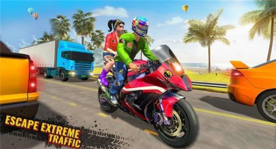 交通摩托车驾驶比赛游戏官方版图片1
