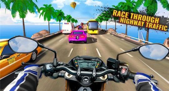 交通摩托车驾驶比赛游戏官方版图1: