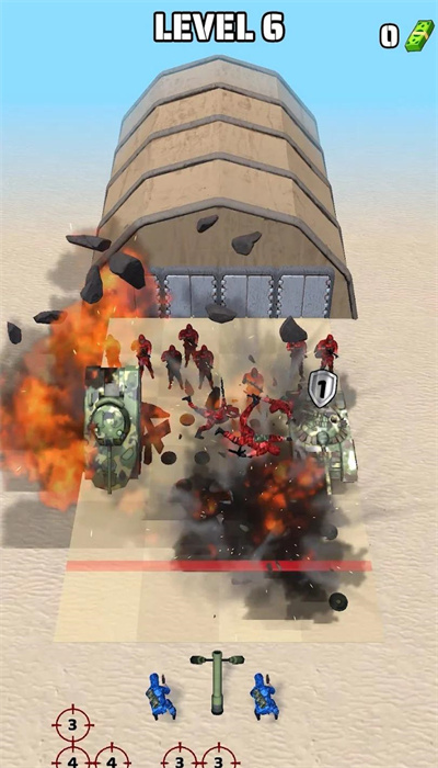 炮火防线游戏中文版（Mortar Defense）图3: