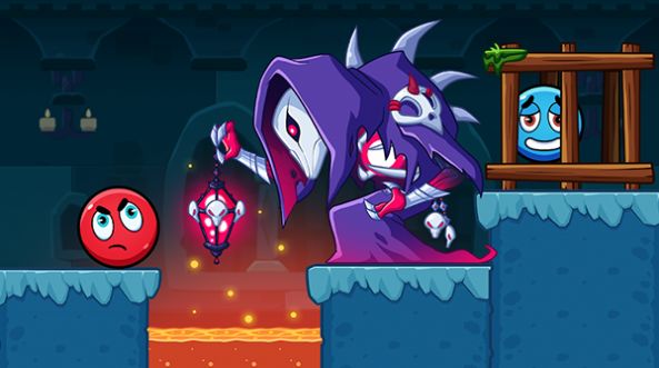红球幽灵城堡冒险游戏最新版图1: