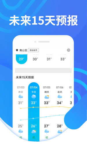 青木瓜云烟天气app图4
