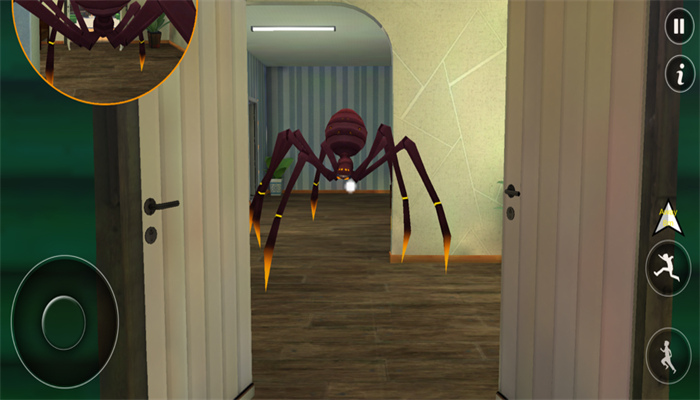 可怕的蜘蛛屋逃生3D游戏安卓版图片1
