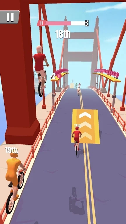 自行车冲刺跑游戏官方版图片1