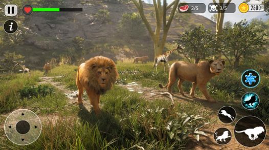 狮子模拟器动物生存游戏官方版图片1